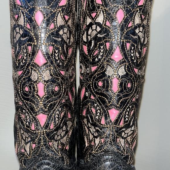 Corral goat leather boots - Picture 5 of 8